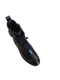 Tamaris Black Lace Up Ankle Boot