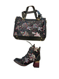 Laura Vita Aurea Handbag in Rouge 
