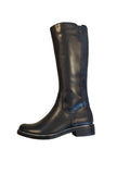 Caprice Slim Fit Black Leather Boots