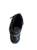 Marco Tozzi Black High Rise Ankle Boot with Diamante Trim 