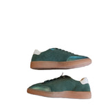 Lotus Frapporta Suede Leather Trainer in Green 