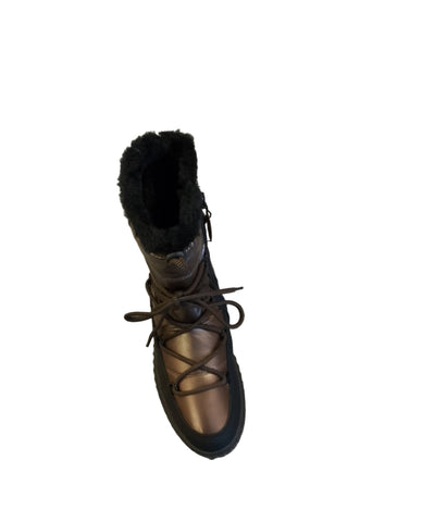 Marco Tozzi Copper Combination Weather Proof Boot