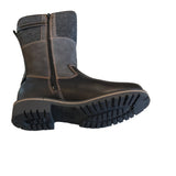 Tamaris Leather Weather Proof Boot in Black 