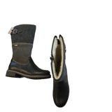 Tamaris Leather Weather Proof Boot in Black 