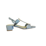 Marco Tozzi - "2-28230-42-514" Geometric Sandal in Light Blue
