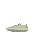 Lunar St Ives Sage Leather Plimsoll