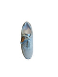 Marco Tozzi Summer Trainer In Light Blue