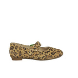 Remonte Leather Suede Leopard Print Mary Jane Shoe