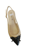 Caprice Two Tone Sling Back Ballerina