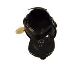 Marco Tozzi Black/Comb Kitten Heel Shoe