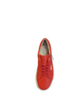 Remonte Red Leather Trainer
