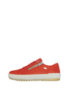 Remonte Red Leather Trainer