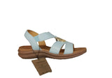 Heavenly Feet Trace Sandal in Blue