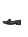 Marco Tozzi Navy Leather Loafers