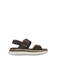 Remonte Dark Brown Suede Sandal