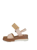 Heavenly Feet Anya  Platform Sandal in Pink