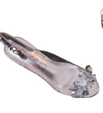 Misstyl Mily 22 Jewel Sandal In Argent (Silver)