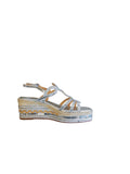 Misstyl Marieo 05 Wedge Sandal in Argent (silver)