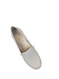 Marco Tozzi White Leather Loafer