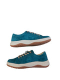 Remonte Teal Blue Suede Trainer