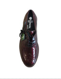 Remonte Dark Burgundy Patent Brogue