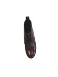 Marco Tozzi Burgundy Patent Lace -up ankle Boot