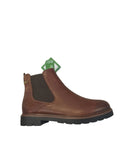 Remonte Mid Brown Leather Flat Ankle Boot 
