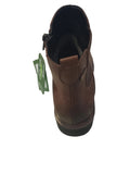 Remonte Mid Brown Leather Flat Ankle Boot 