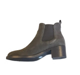 Tamaris Olive Suede Leather Ankle Boot