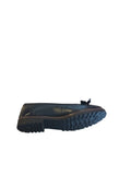 Tamaris Navy Leather Ballerina Pump