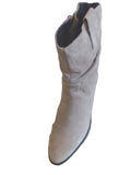Lotus Dolly Beige Suede Cowboy Style Boots