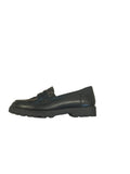 Tamaris Black/Leopard Print Loafer