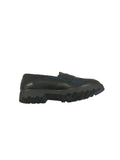 Tamaris Black/Leopard Print Loafer