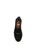 Tamaris Navy Leather Loafers