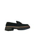 Tamaris Navy Leather Loafers