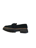 Tamaris Navy Leather Loafers