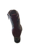 Laura Vita Marbreo Ankle Boots in Wine