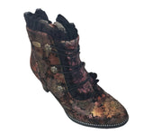 Laura Vita Elcodieo Ankle Boot in Bronze