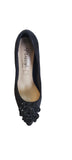 Misstyl at Laura Vita Black Beaded Court Shoe