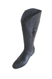 Caprice Black Leather Slim Leg Knee Length Boots