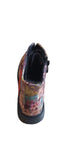 Heavenly Feet Lotte Ankle Boot in Black Velour
