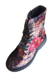 Heavenly Feet Lotte Ankle Boot in Black Velour