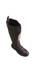Heavenly Feet Avalon Long Brown/Green Lace Up Boot