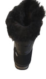 Caprice Black Weather Proof Ankle Boots