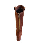 Marco Tozzi Brown Suede Knee Length Boots