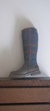 Heavenly Feet Felicity Long Boot Chocolate and Navy