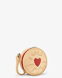 Yoshi Jammie Dodger Leather Cross Body Bag