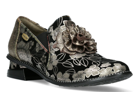 Laura Vita Ibcihalo 011 Argent Leather Shoe