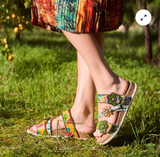 Laura Vita Brcyano 16 Leather Sandal In Jaune