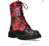 Laura Vita "Kandyo" 3/4 Length Boot in Rouge
